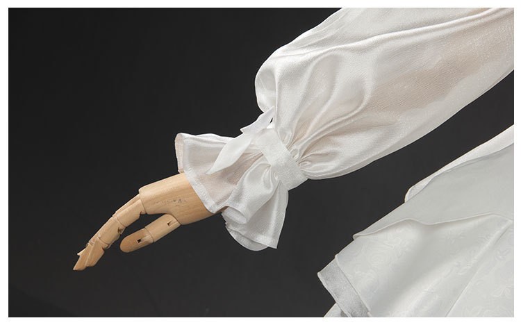 Close-up details of Dorothy cosplay costume