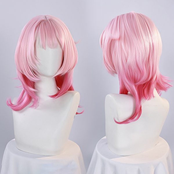 Cyrene Honkai Star Rail Cosplay Parrucca vista frontale