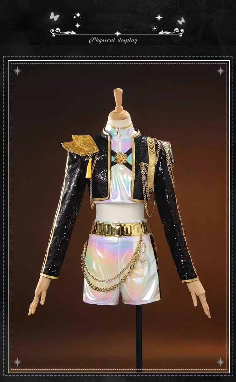 Rumi Golden Cosplay Costume Front