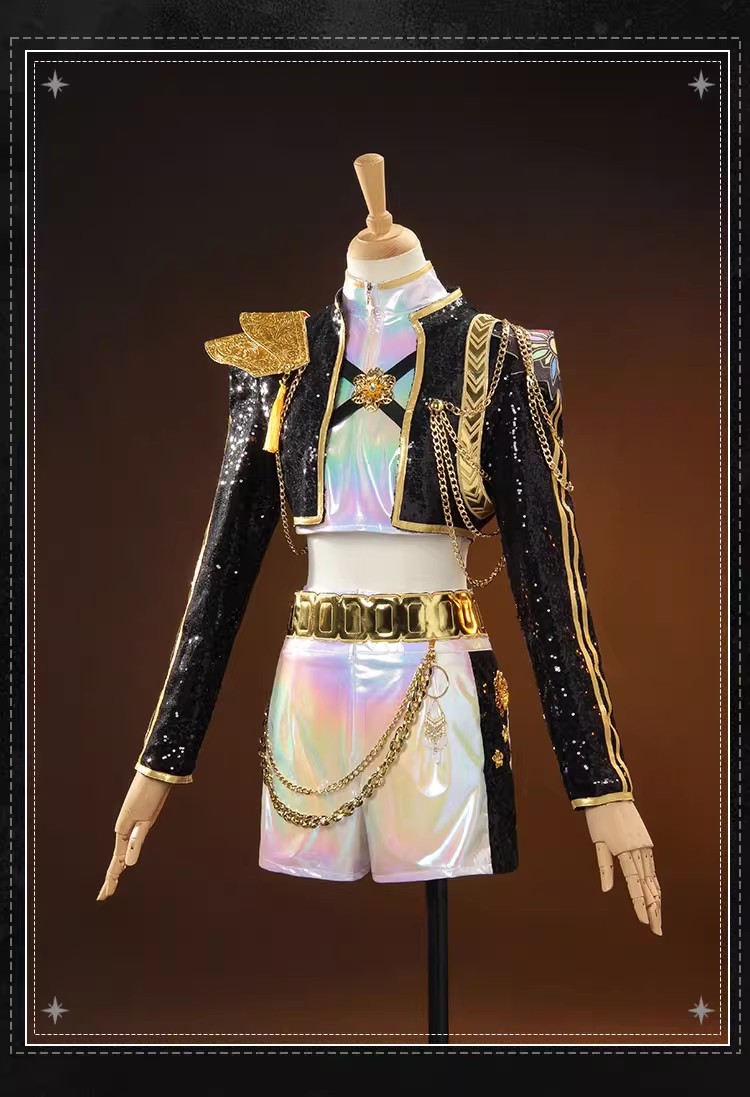 Rumi Golden Cosplay Costume Front