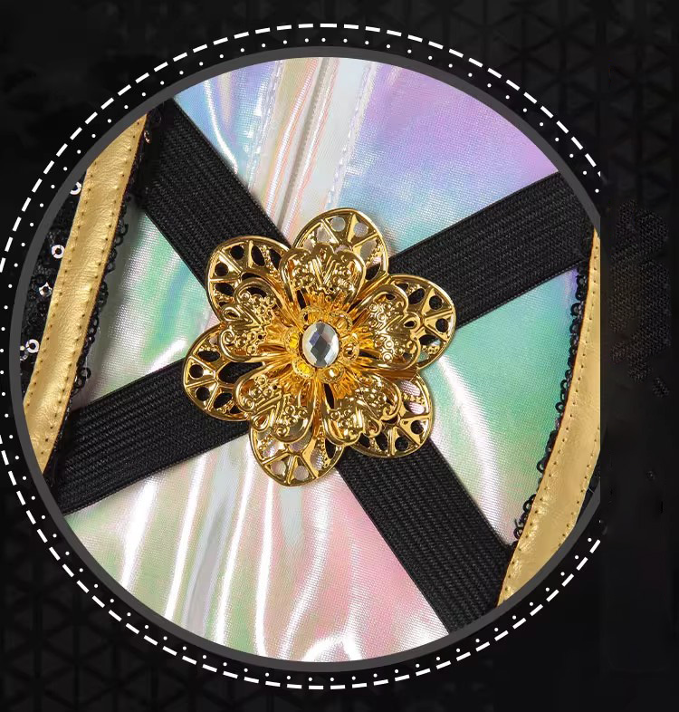 Rumi Cosplay Costume Fabric & Accessories
