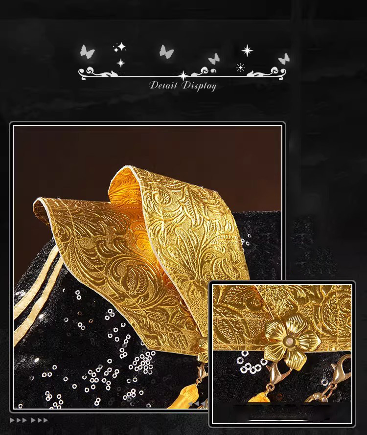Rumi Cosplay Costume Fabric & Accessories