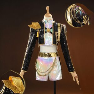 Rumi Golden Cosplay Costume Front