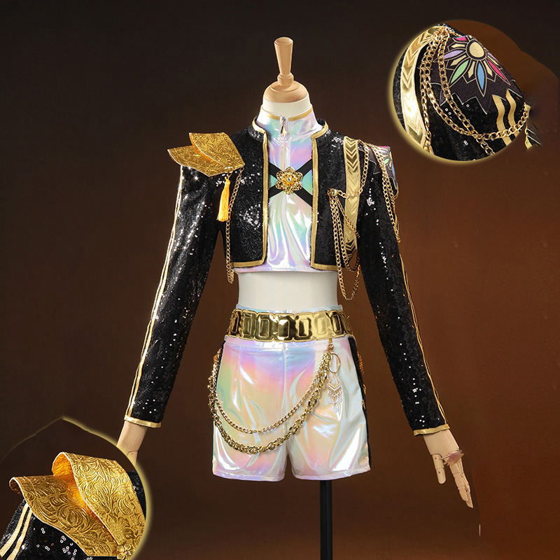 Rumi Golden Cosplay Costume Front