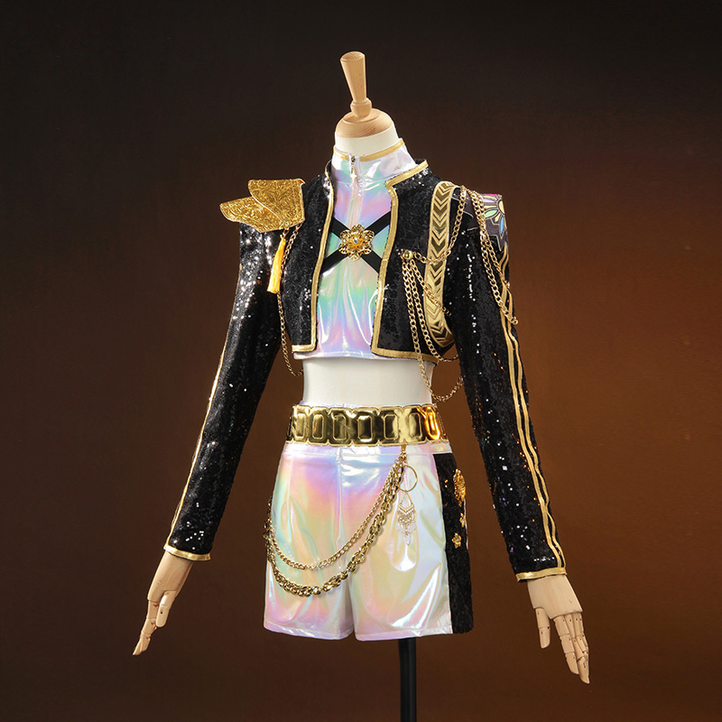 Rumi Golden Cosplay Costume Front