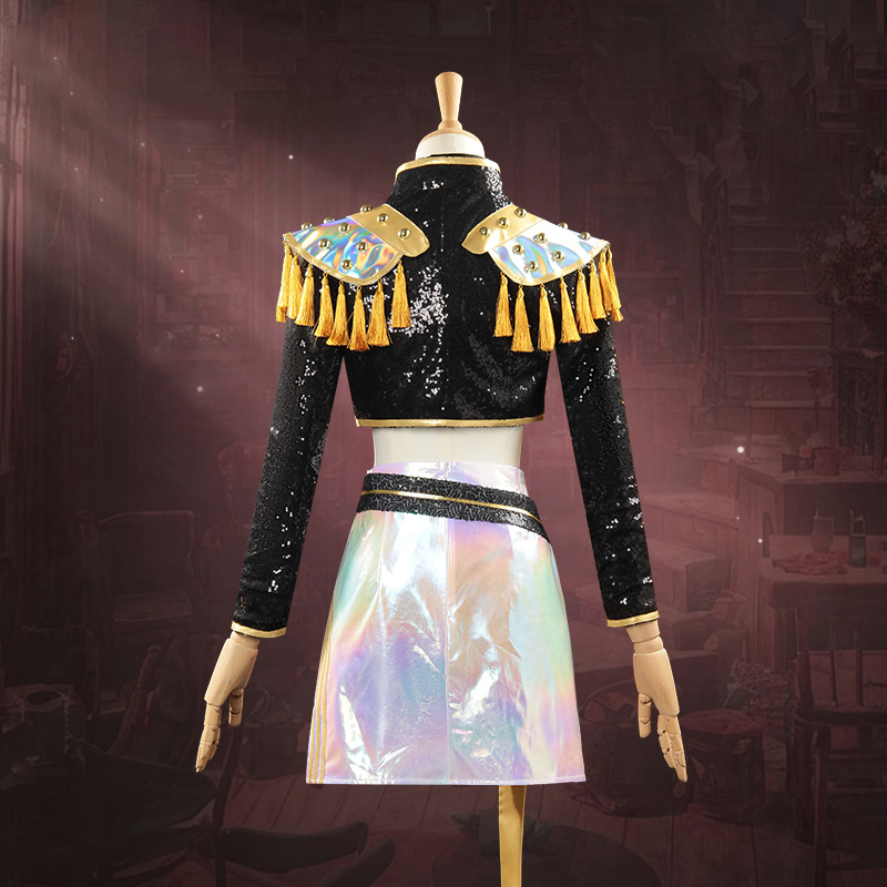 Mira “Golden Performance” Cosplay Costume Back View | Yumicos