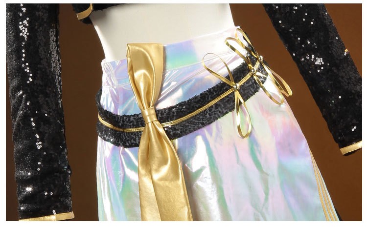 Mira “Golden Performance” Cosplay Costume Sequin & Tassel Detail – Yumicos