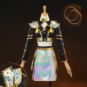 Yumicos Zoey “Golden Performance” Cosplay Costume Front View