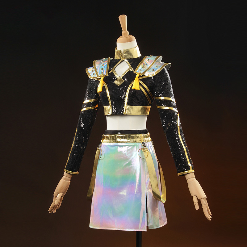 Yumicos Zoey “Golden Performance” Cosplay Costume Front View
